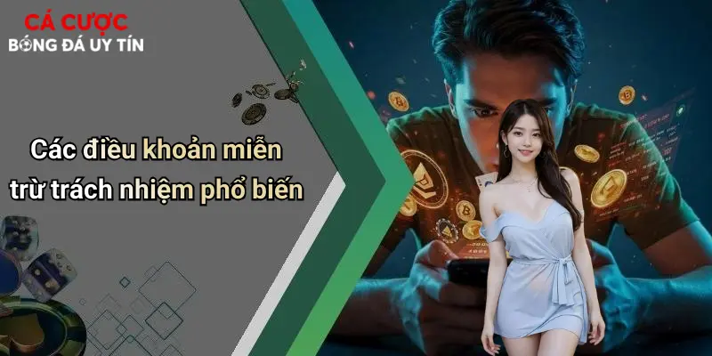 Các điều khoản miễn trừ trách nhiệm phổ biến