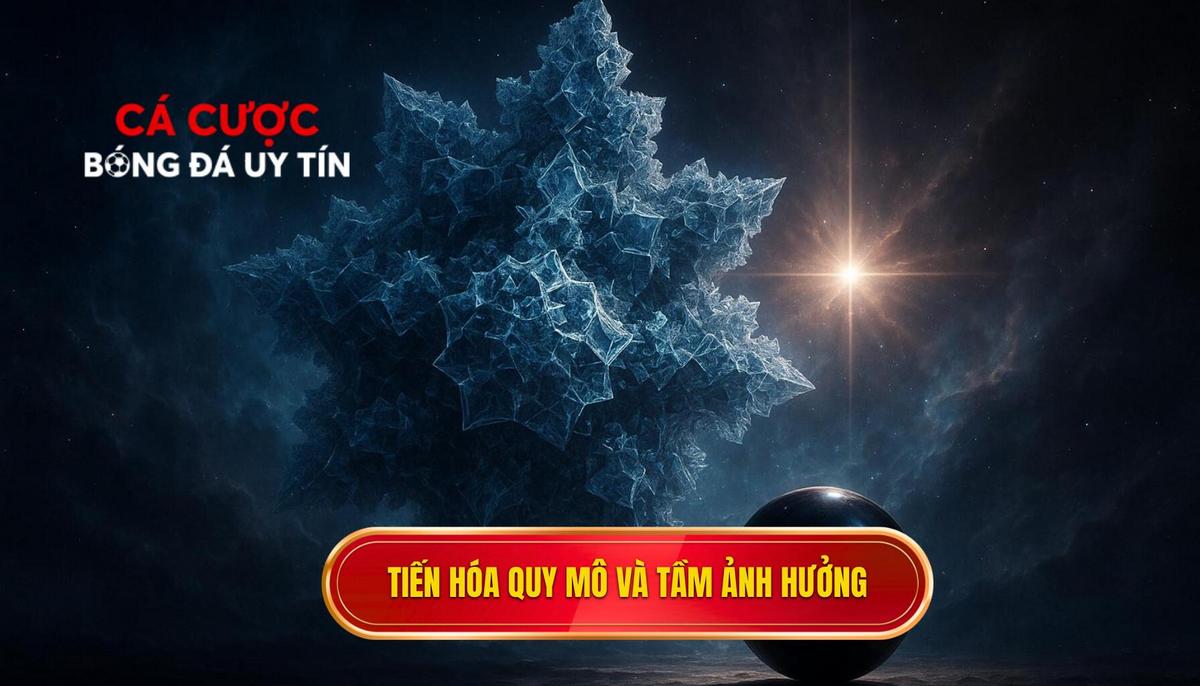 Sự tiến hóa về quy mô và tầm ảnh hưởng toàn cầu