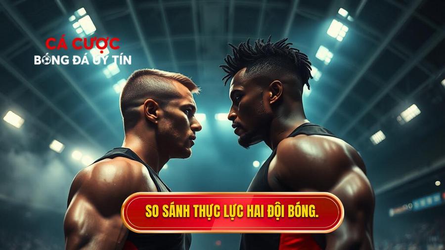 So sánh thực lực hai đội bóng.