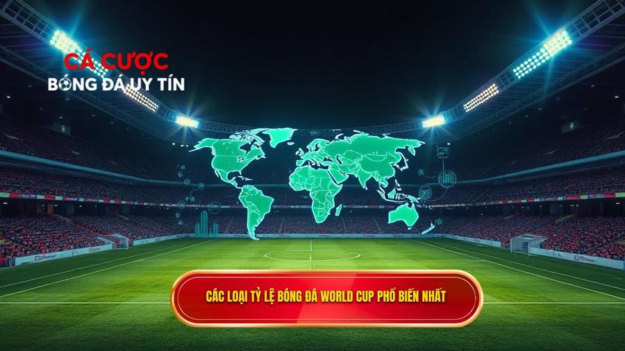 Các loại tỷ lệ bóng đá World Cup phổ biến nhất