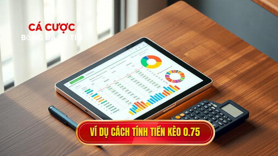  Ví dụ cách tính tiền kèo 0.75