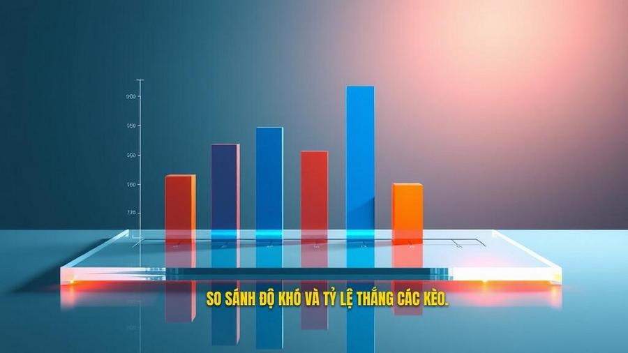 So sánh độ khó và tỷ lệ thắng các kèo.