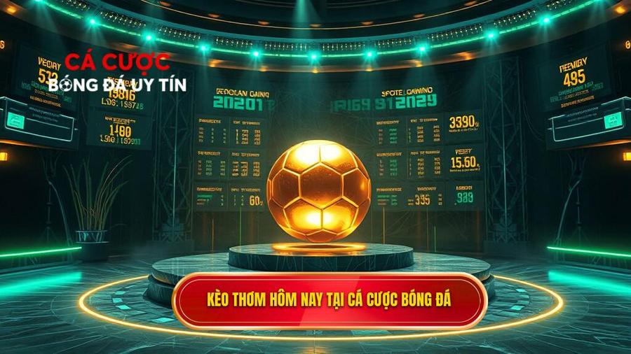 Kèo thơm hôm nay tại CÁ CƯỢC BÓNG ĐÁ