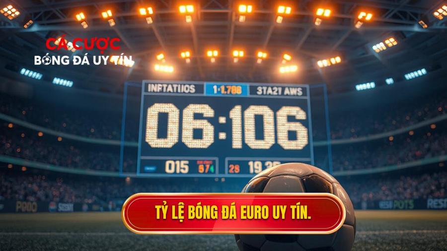 Tỷ lệ bóng đá Euro uy tín.