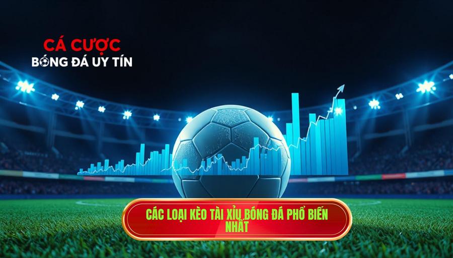Các loại kèo Tài xỉu bóng đá phổ biến nhất