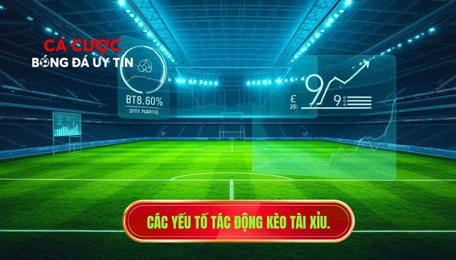 Các yếu tố tác động kèo Tài xỉu.