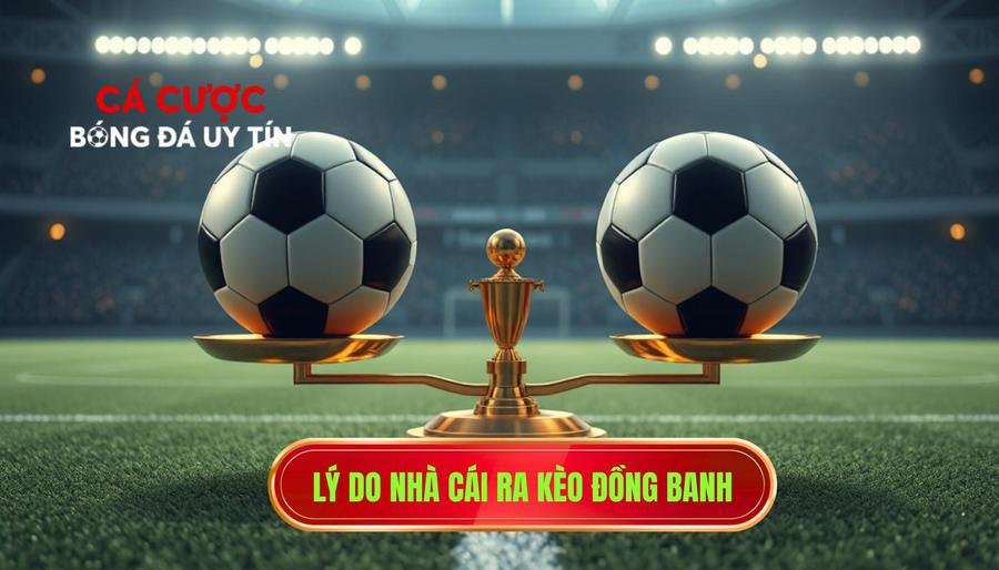 Lý do nhà cái ra kèo đồng banh